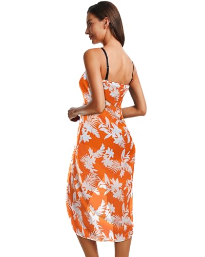 Image of CHICGAL Sarong Wraps Swimsuit Coverup for Women Bathing Suit Cover Up Summer Bikini Beach Swimwear 2026