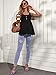 MakeMeChic Women's Maternity Tank Top Casual Solid Sleeveless Peplum Top Black M