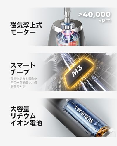 7AM2M 電動歯ブラシ 7am2m