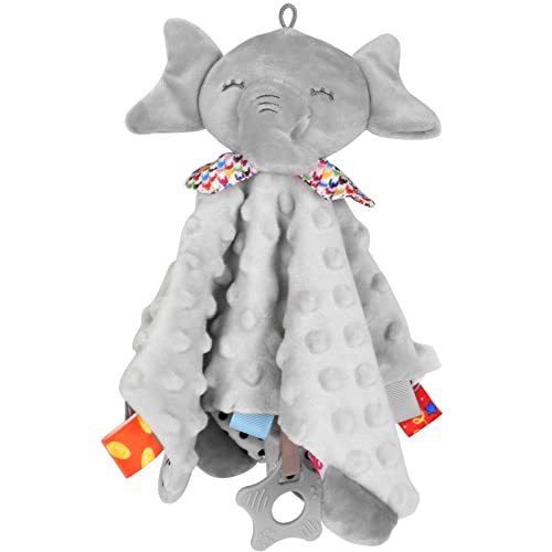 Trousselier - Coniglietto Di Peluche Con Straccetto Doudou, 20 Cm - Regalo Di Nascita In Borsa Di Tessuto, Lavabile