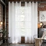 🎨【Stile Versatile】Il tessuto leggero e trasparente si abbina perfettamente a qualsiasi stile d'arredo. Disponibile in una varietà di tonalità neutre, esalta con discrezione ed eleganza lo stile di qualsiasi spazio, trasformando le finestre in sofisticati elementi decorativi.