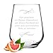 polar-effekt Wasserglas 425 ml mit Gravur - sp&uuml;lmaschinenfestes Trinkglas - Glas f&uuml;r Saft, Wasser, Drinks und Cocktails - perfekt f&uuml;r zu Hause und Partys