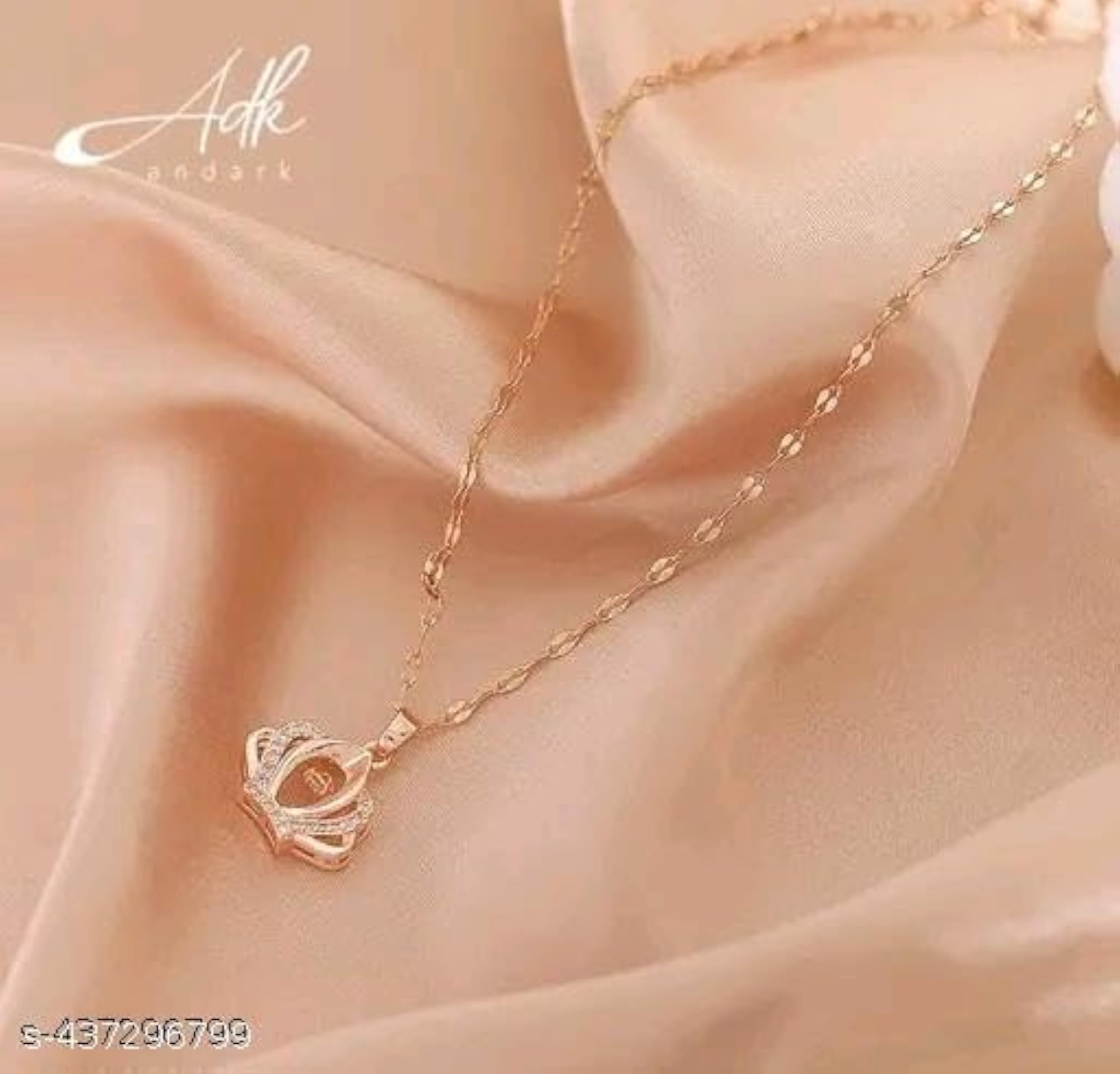 Women's Everyday Pendant Chain Necklace, Gift for Her