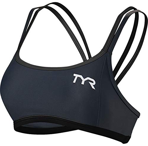 Tyr Bcotf6A33L Competitorthin Strap Tribra Grey/Black L #TOP2