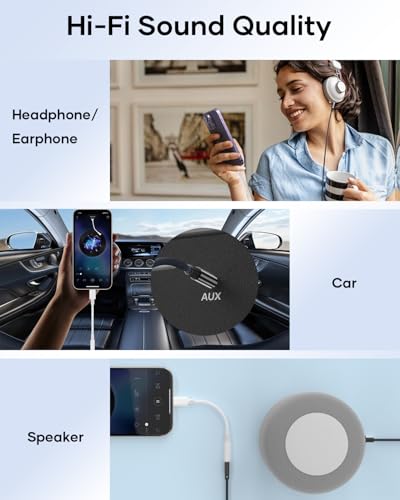 layajia Lightning auf 3.5mm Kopfhöreranschluss Adapter, iPhone Kopfhörer Aux Adapter [MFi Zertifiziert] Dongle Audio Konverter Kompatibel mit iPhone 14 Pro Max 13 12 11 XR XS X 8 7 SE, iPad Pro/Mini