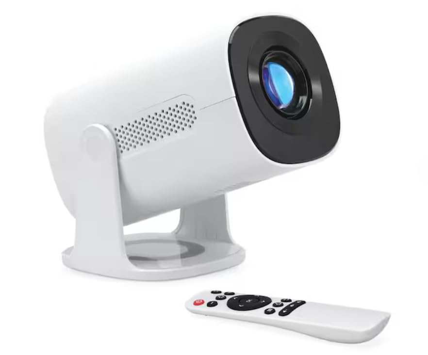 beam+ 1280 x 720 led projector with 110 ansi lumens, bluetooth, white 1013905096