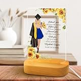 Personalized Portrait Acrylic Plaque for Class of 2024 Graduate Custom Graduation Gift for High School College Graduates Best Friends Her Him