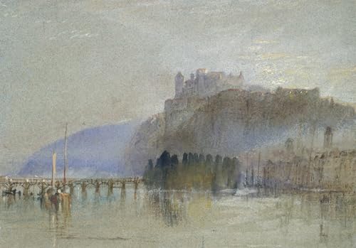 Tableau Amboise de Mallord William Turner une affiche artistique haute définition
