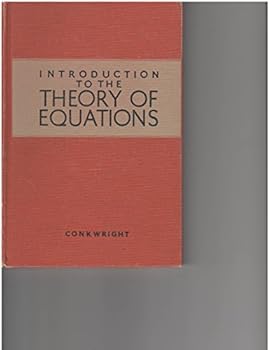 Hardcover Introduction To the Theory of Equations Book