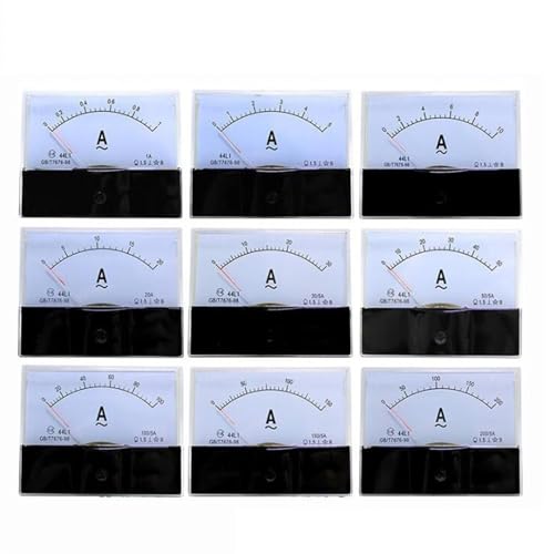 Ampèremètre analogique AC 44L1 pour atelier et gestion de l'énergie domestique 300A 100x80