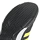 adidas Herren Gamecourt 2.0 Tennis Shoes Tennisschuhe, Carbon/Lucid Lemon/FTWR White