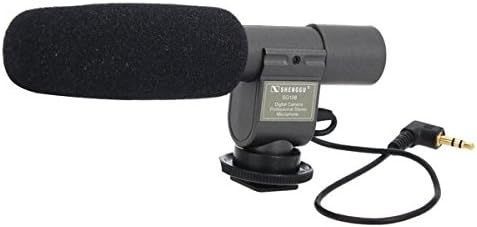 SG-108 Stereo Shotgun Microphone For Camcorder Camera