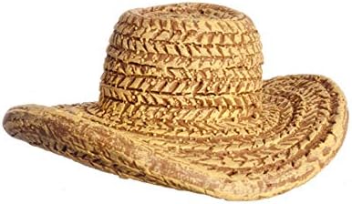 Dollhouse Miniature 1:12 Scale Polyresin Straw HAT #T8602 image 2