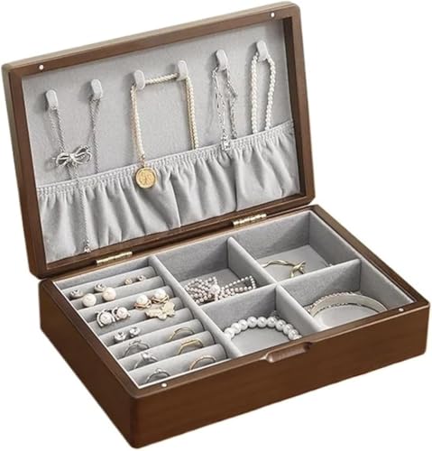 Boîtes à bijoux de rangement contre la perte des boucles d'oreilles