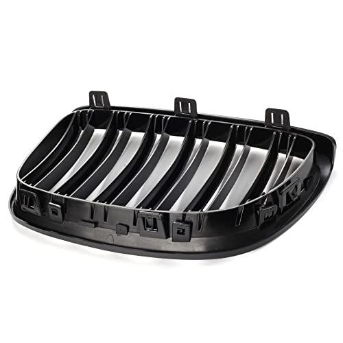 Rejilla delantera negro brillante de alta precisión para modelos Serie 3 E92 E93 2006-2009 6
