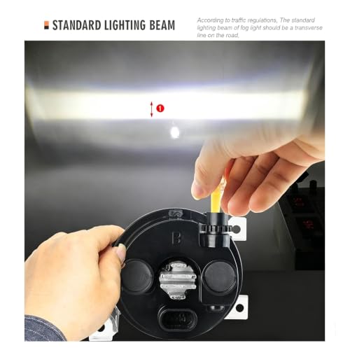 Antibrouillard Benz Sprinter W906 2014-2018 LED Canbus Blanc