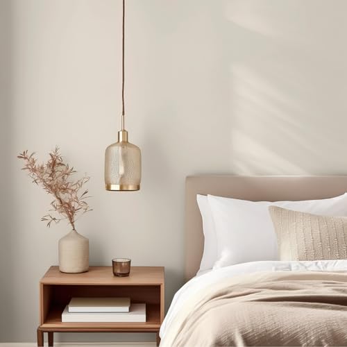 MissPompadour edelmatte Wandfarbe Beige mit Kaschmir 2,5L - sehr hohe Deckkraft - geruchsneutrale, spritzfreie Farbe - atmungsaktive, wasserbasierte Innenfarbe/Deckenfarbe - Die Wertvolle