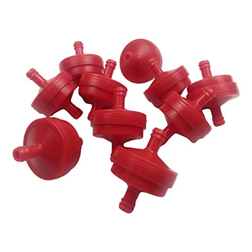 MERIGLARE 10x Cortador de Grama Vermelho 1/4