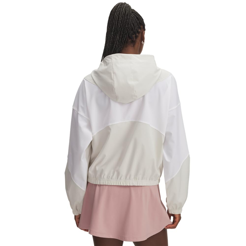 Under Armour Rival Woven Hooded Jacket Giacca Donna