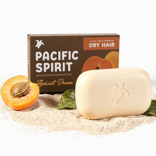 Pacific Spirit Apricot Dream Moisturizing Shampoo Bar for