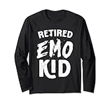 Funny Retired Emo Kid Goth Tee