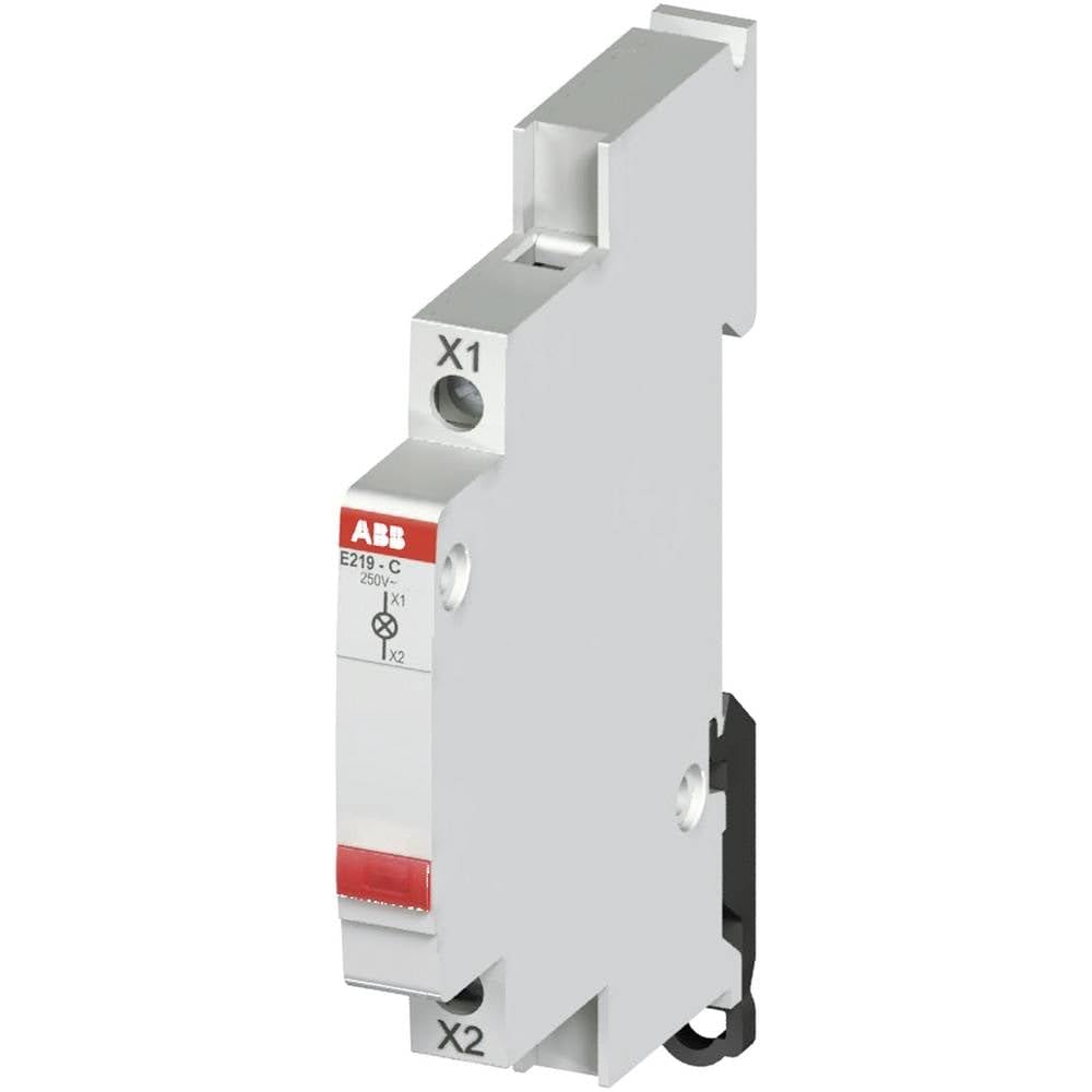 Abb E219-C48 Spia A Led 12-48VCA/CC Rosso-image