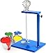 Power Mixer Pneumatic Agitator Clamp-On Drum Agitator Industrial-Grade Pneumatic Shaker Paint Stirring Tool,Pneumatic Bracket Mixer 5 Gallon Automatic Lift Pain, A