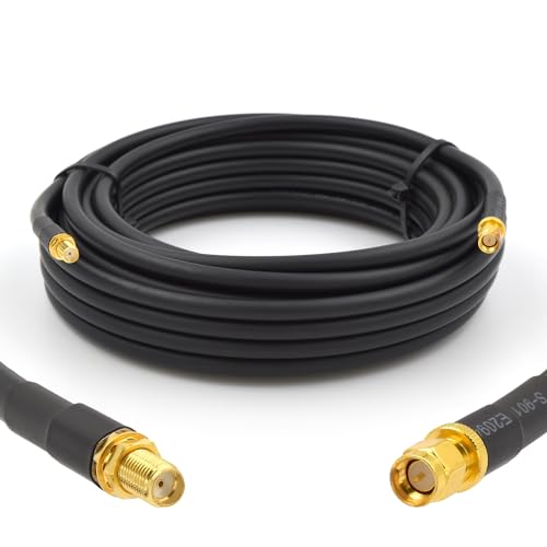 Rallonge SMA mâle vers femelle 10m câble coaxial 5D-FB extérieur 4G 5G
