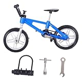 Bicicletta in da : mini bici progettata per la simulazione, ruote, i pedali, manubrio e del cavalletto possono muoversi come una vera bici, bici da giocattolo