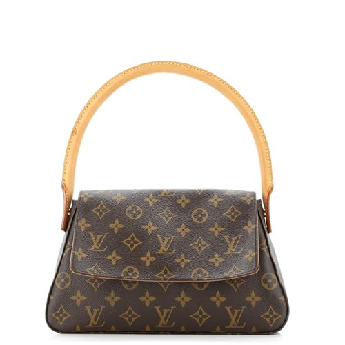 Louis Vuitton, Pre-Loved Looping Handbag Monogram Canvas Mini, Brown