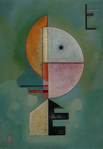Affiche Kandinsky toile 60x90cm pour décoration murale de salon