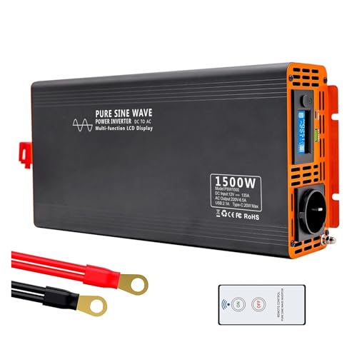 Convertisseur tension 36V 220V pour électricité autonome en van