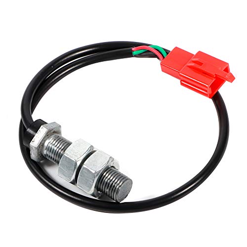 Restokki Sensor odômetro, cabo sensor de odômetro digital com 3 ímãs de substituição para velocímetr