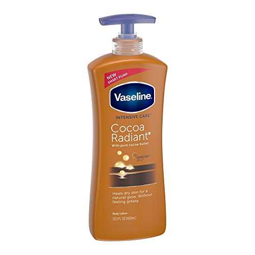 Vaseline Total Moisture Lotion 20.3oz Cocoa Radiant Pump (2 Pack)