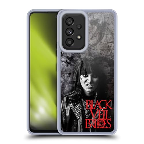 Funda de Gel Black Veil Brides Ashley para Samsung Galaxy A53 5G Carcasa Flexible