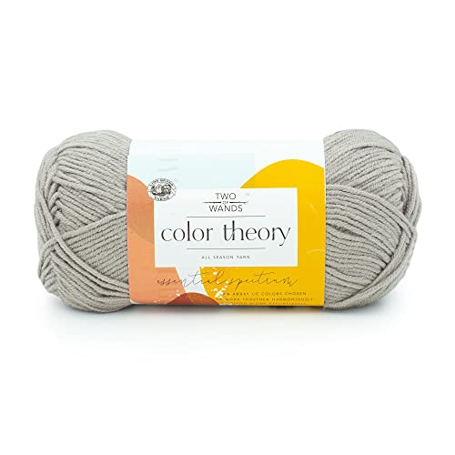 Image of Lion Brand Yarn, Color Theory Worsted Weight Yarn for Knitting and Crochet, Satellite, 1 Pack, Acrylic Fiber with Modern Color Palette, Perfect for Sweaters, Hats and Cozy Blankets