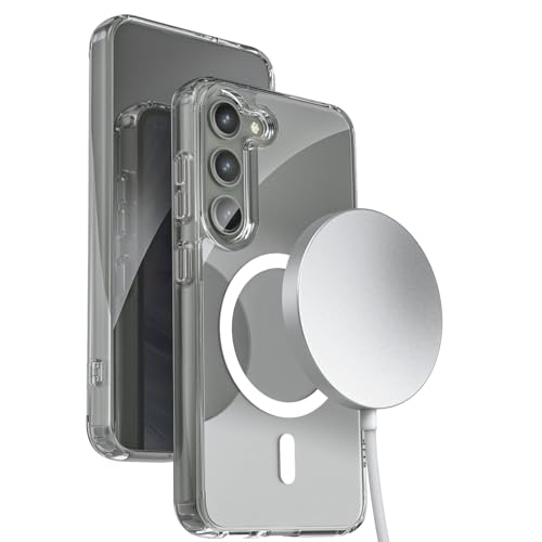 Capa Mag-safe para Samsung [Galaxy S23] Capinha Slim Case Magnetica Premium [Protege Camera] Anti-Am