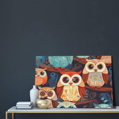 Toile murale moderne encadrée 40x61 cm pour décoration intérieure - 5