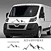 4 Pz/lotto Adesivi Per Auto, per Peugeot Boxer Fiat Ducato Citroen Ponticello Camper Van Camper Grafica Decalcomanie In Vinile Accessori Auto