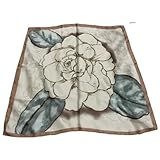 Peony and Tiger Fashion Scarf Wrap, Bandanas for Women, Versatile Hair Bandana, Ideal for Sleep and Daily Use, Stylish Hair Bandanas for Women, Perfect Accessory for Every Outfit,F23002 Ink Painting