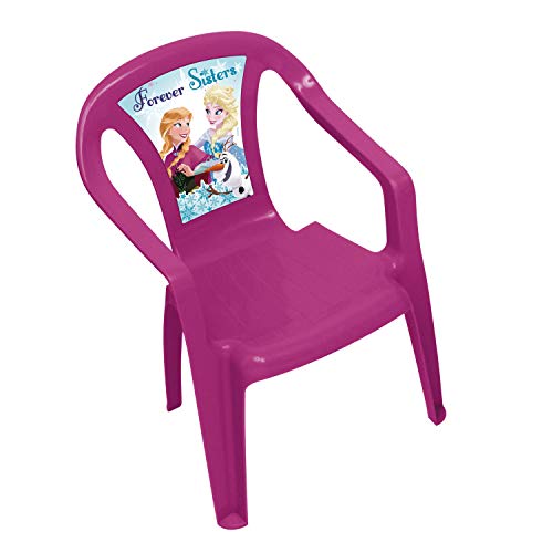 Room Studio 708534 Chaise monobloc Disney La Reine des Neiges Plastique Rose 36,5 x 30 x 50 cm