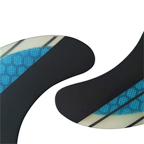 image for Topways Fiberglass+Honeycomb Surfboard Fin (3) Glass Flex Thruster Sur