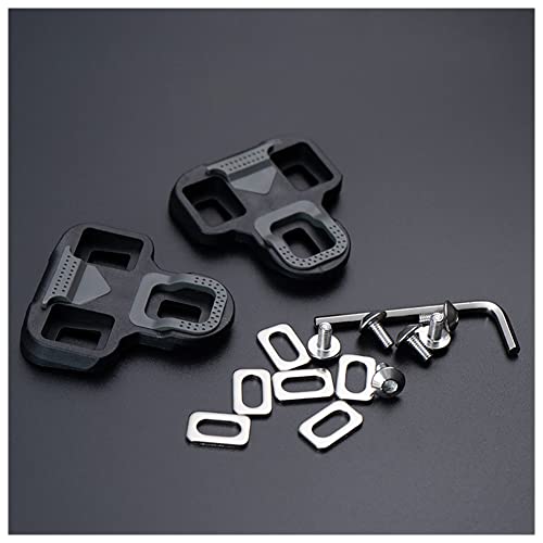 Look Keo Road Cleats，Bicycle Pedal Cleats，Road Bike Self-Locking Plate For Keo ，Ultralight Cycling Pedal Shoes Cleat Floating For Wellgo Rc7 #TOP1