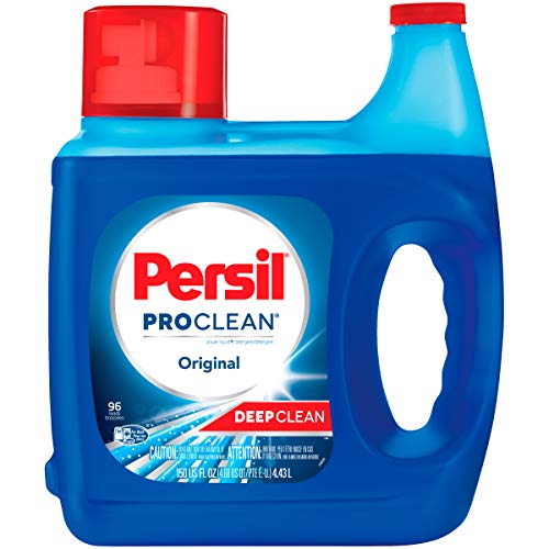 Persil ProClean Liquid Laundry Detergent, Original, 150 Fluid Ounces, 96 Loads