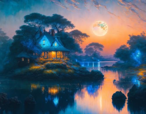 Tableau sur toile 58 x 90 cm Up in Your ArmsUnder Amoon habiller mur vide