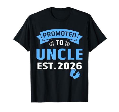 I'm Going to Be an Uncle 2026 Funny Soon to Be Uncle 2026 T-Shirt
