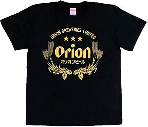 Amazon 沖縄から発送 沖縄 オリオンビール お土産定番 ブラック オリオンビール ジョッキロゴデザイン ブラック Tシャツ S Tシャツ カットソー 通販