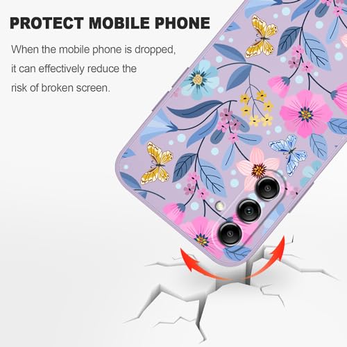 Coque Galaxy A15 5G motif floral créatif pour sublimer votre style au quotidien