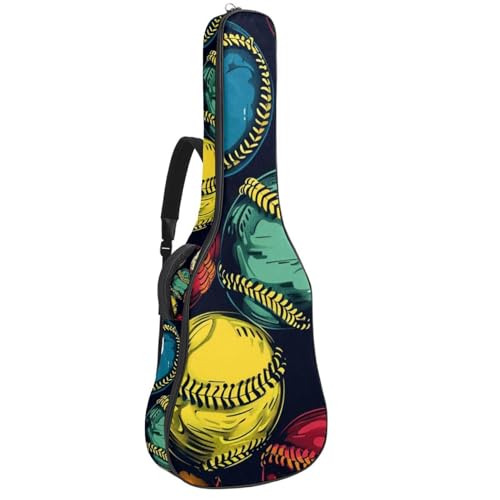 Sac transport guitare tissu Oxford de haute qualité avec éponge épaisse vintage