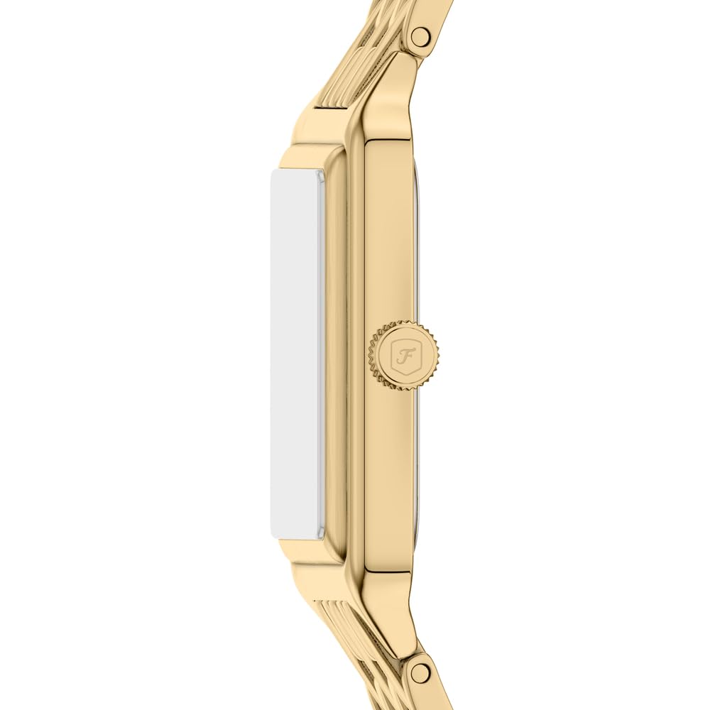 Fossil Raquel - Reloj para Mujer, Mecanismo de Cuarzo con Tres manecillas y Correa de Acero Inoxidable